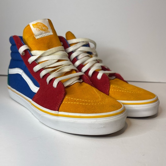 Vans Sk8-Hi 'Primary Block’ - Picture 1 of 4